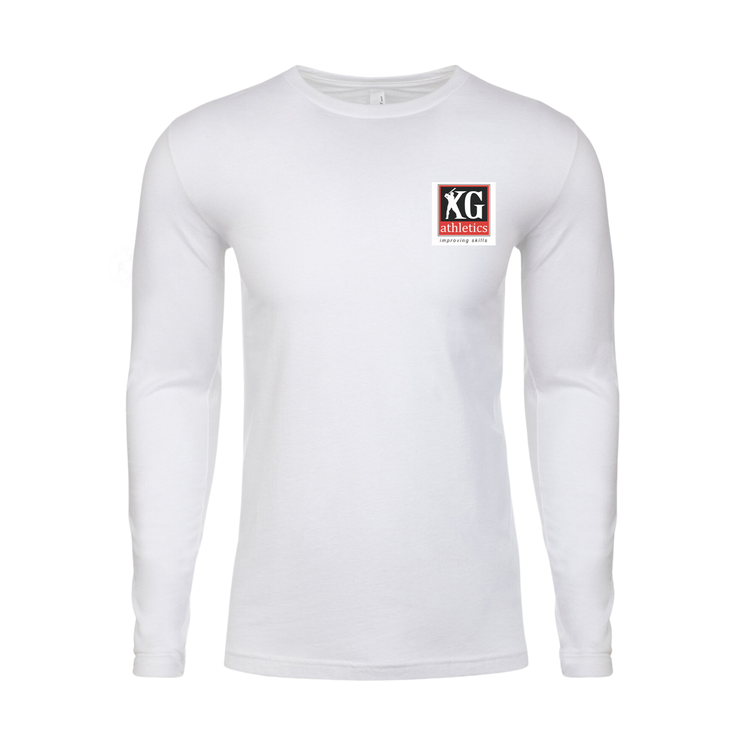 KG Athletics Tee, Long Sleeve (White)